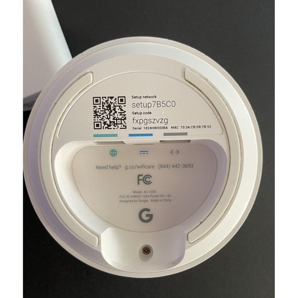 Google AC-1304 WiFi Single Point Router Replacement for Whole Home 1200 Mbps - Picture 2 of 3